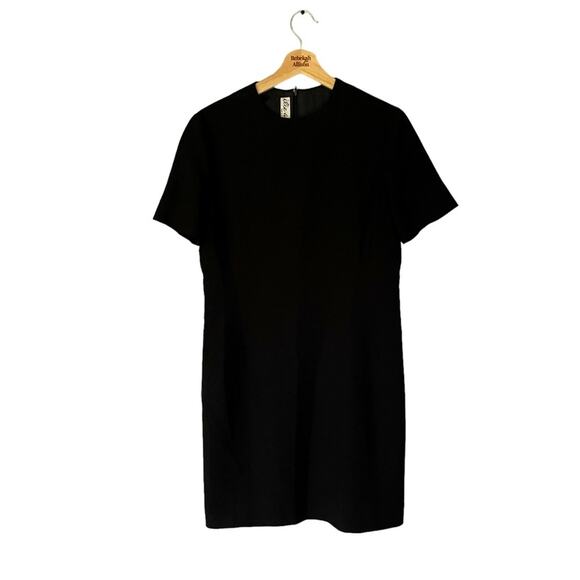 Vintage Dresses & Skirts - VTG Ilie Wacs Saks Fifth 1960s Classic Black Short Sleeve Dress SIZE 6 USA Made